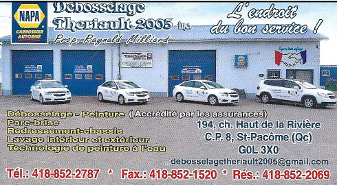 Débosselage Theriault 2005 Inc.