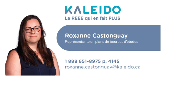 Roxanne Castonguay  –  Conseillère REEE